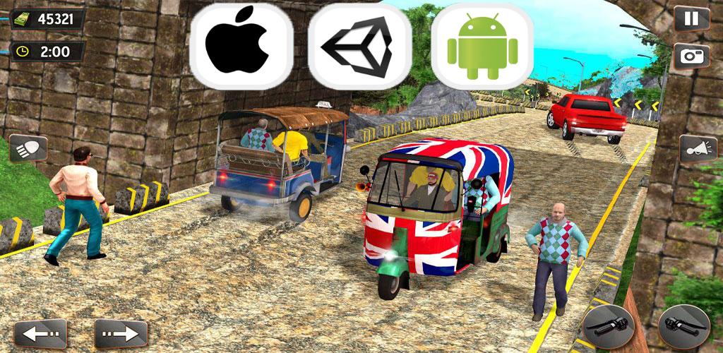 Tuk Tuk Rickshaw: Auto Driving simulator