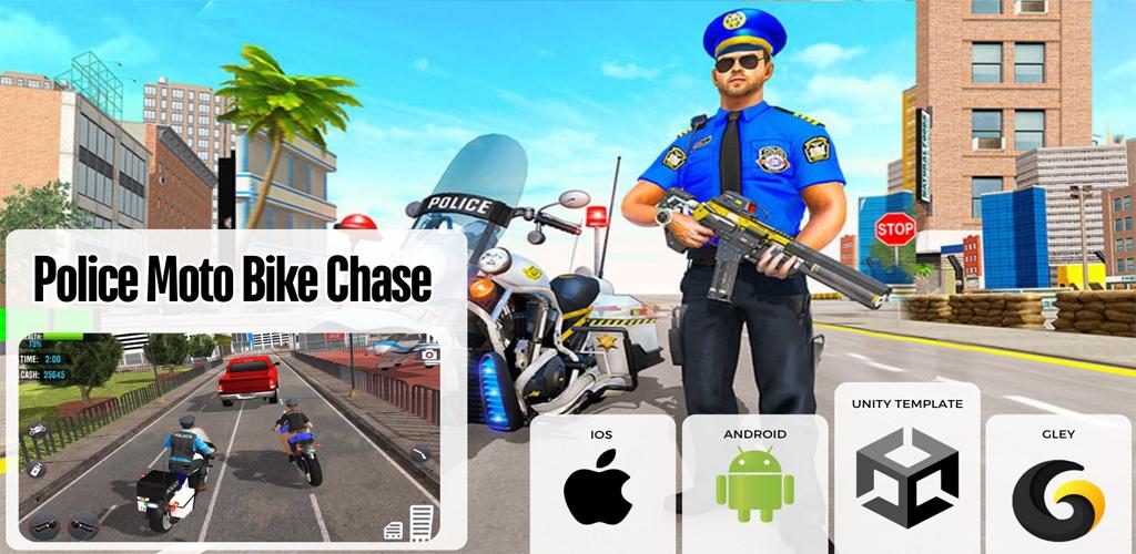 Crime City: Police Moto Bike Chase Games