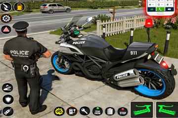 Crime City: Police Moto Bike Chase Games